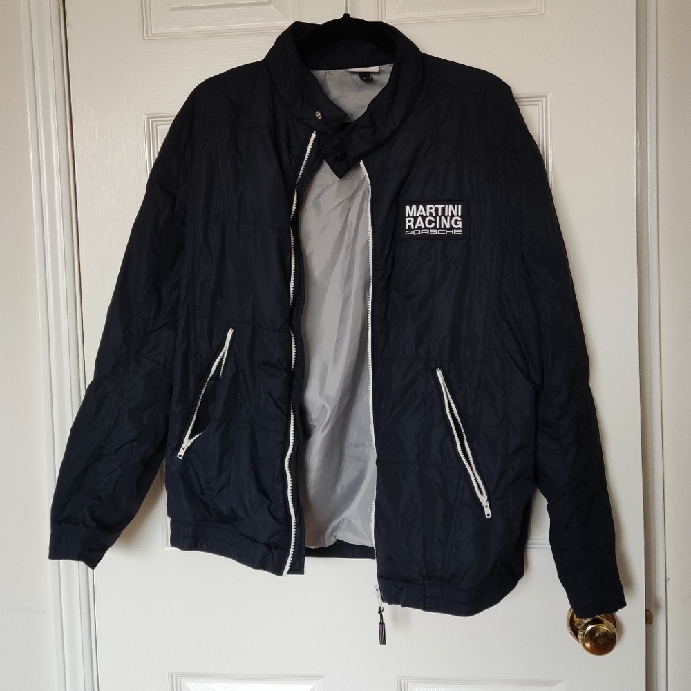 Porsche martini racing windbreaker jacket